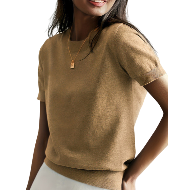 BONNIE™ – Elegantes, weiches Kurzarm-Top