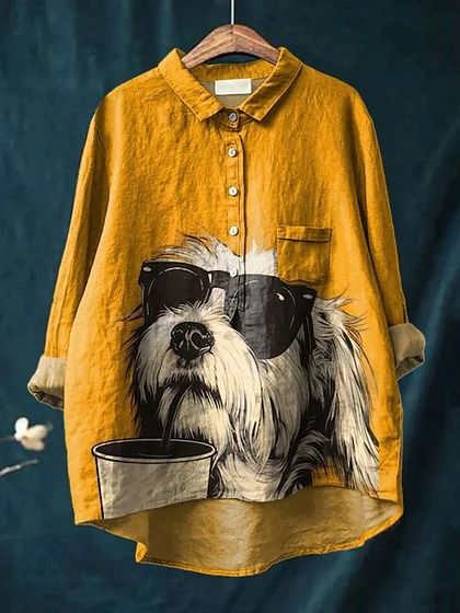 IRIS™ - Hunde-Kunst-Shirt