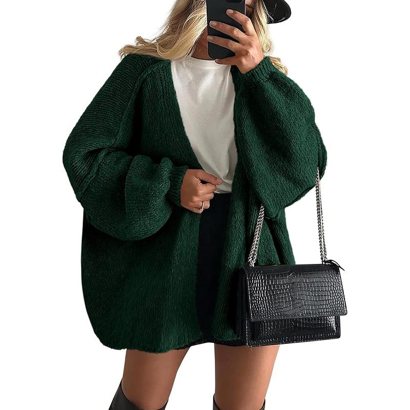 VERONIKA™ - Oversized Strickjacke mit Laternenärmeln für den Herbst