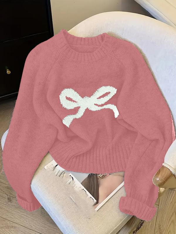 GRACIE™ - Eleganter Strickpullover mit Schleife für Herbst- und Wintermode