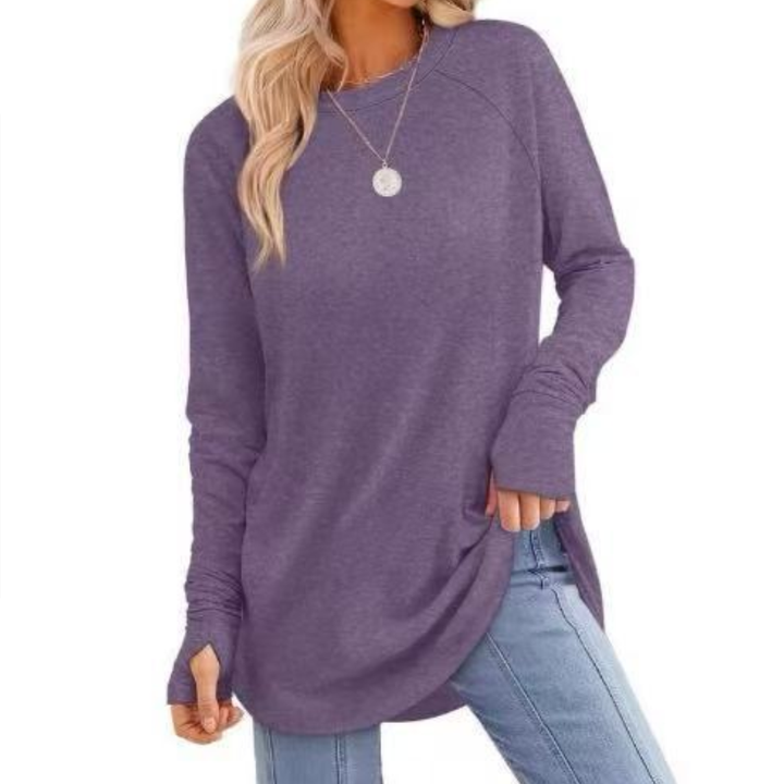 CORINNE™ – Legeres Tunika-Top mit Daumenloch