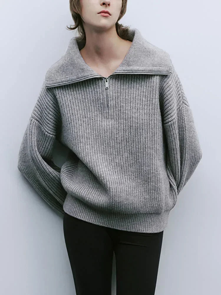 ELODIE™ – Gemütlicher Half-Zip-Pullover