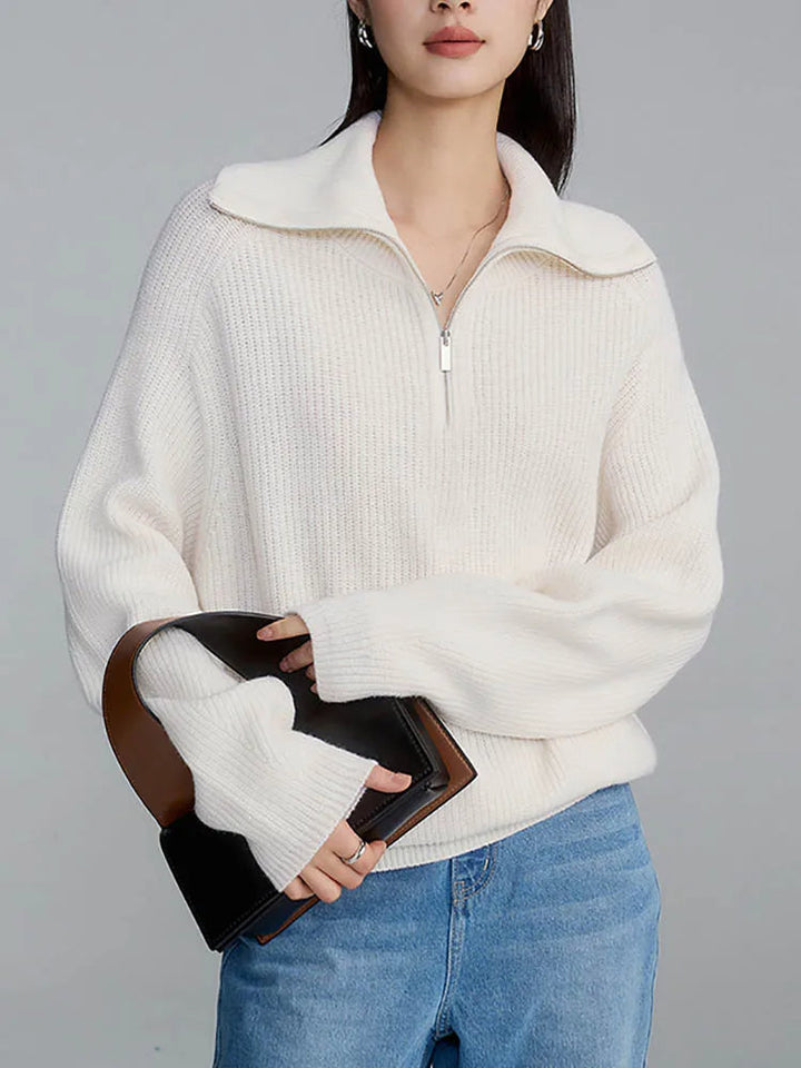ELODIE™ – Gemütlicher Half-Zip-Pullover