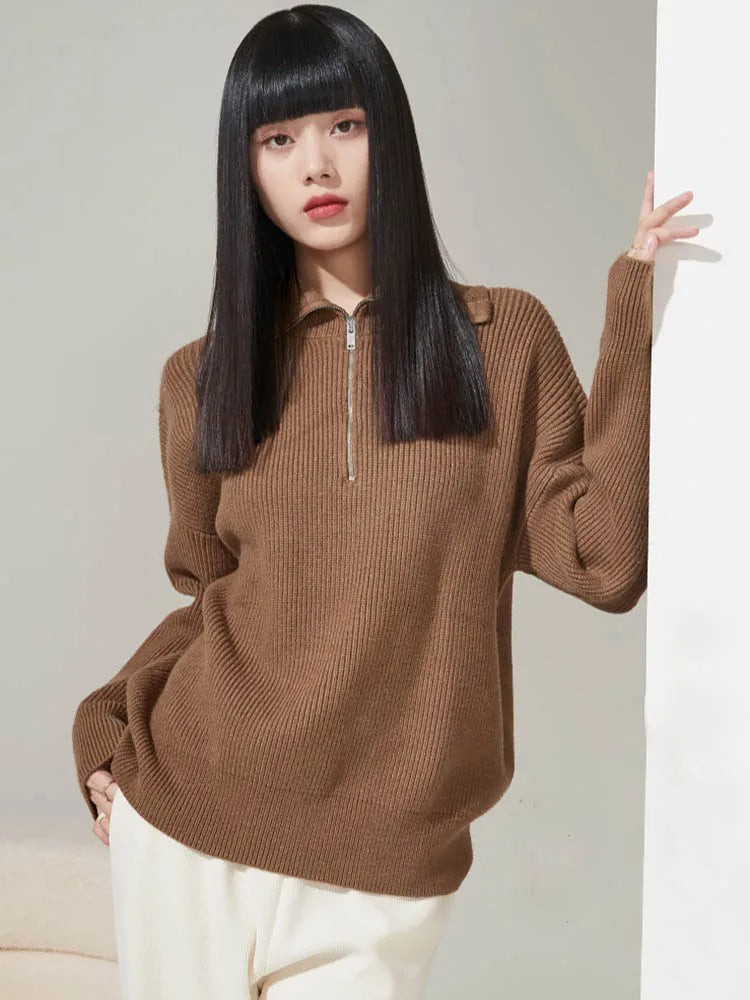 ELODIE™ – Gemütlicher Half-Zip-Pullover