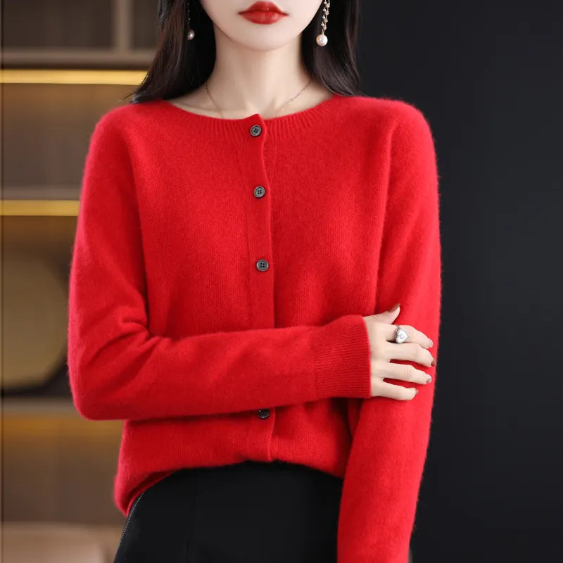 ELEANOR™ – Weiche Strickjacke mit Knopfleiste