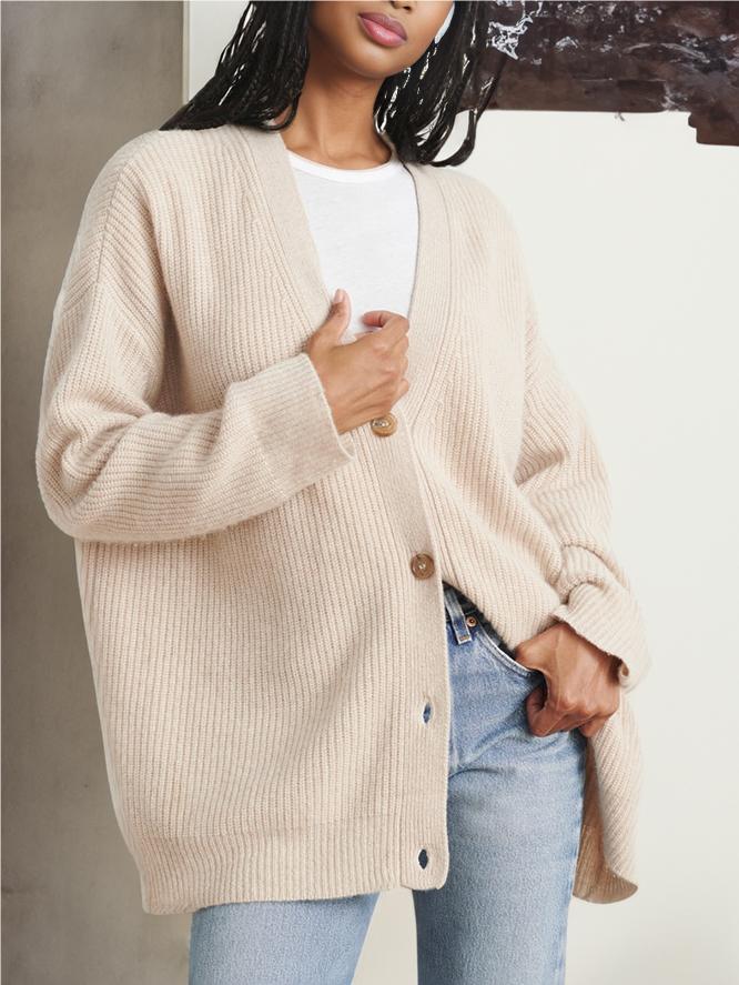 LOREN™ - Schicke Cocoon-Strickjacke