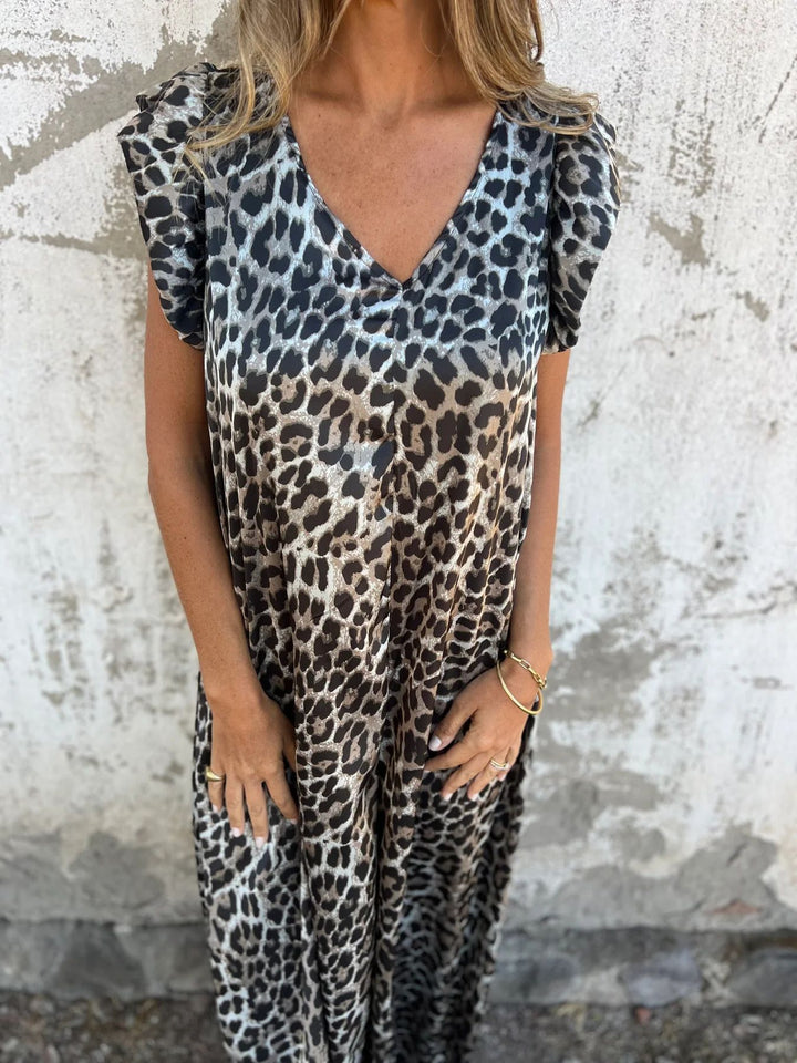 CASSANDRA™ - Trendiger V-Ausschnitt Jumpsuit