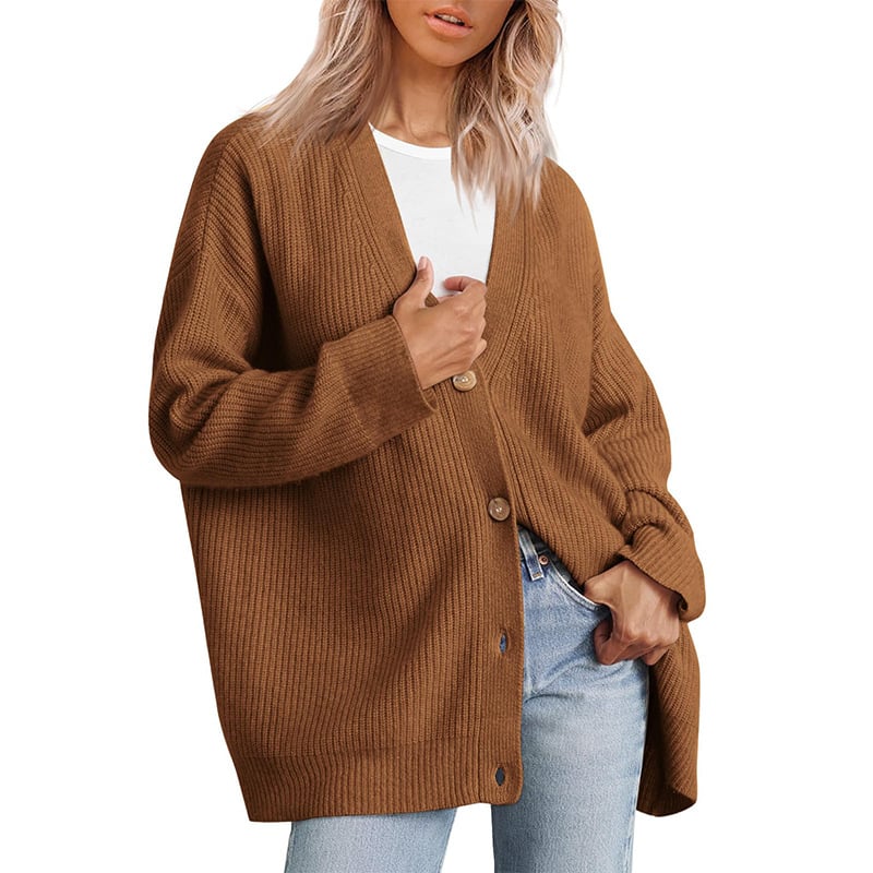LOREN™ - Schicke Cocoon-Strickjacke