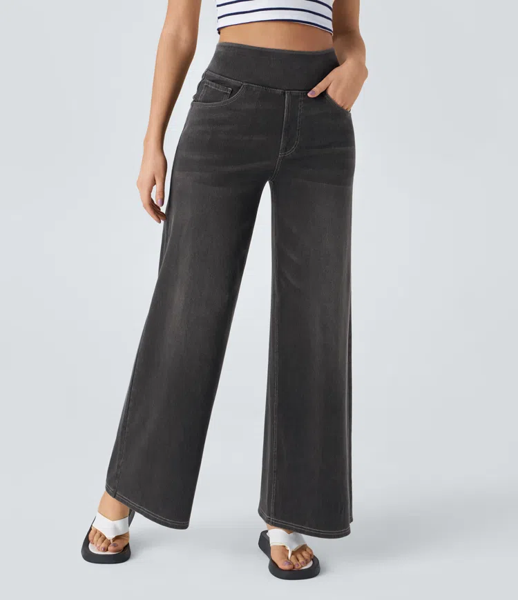 SOLÈNE™ – Weite Jeans mit lockerer Passform