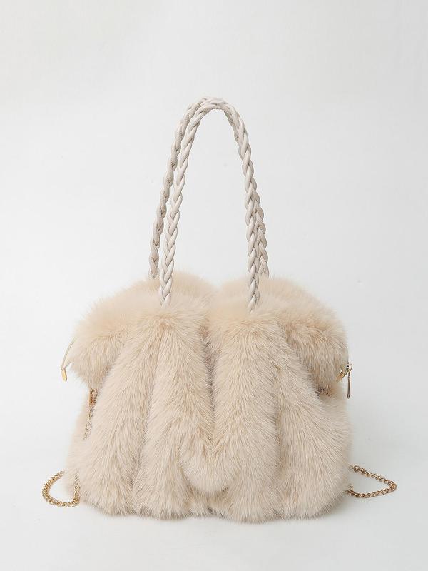 CHARLOTTE™ - Vielseitige Plüsch-Samt-Schultertasche