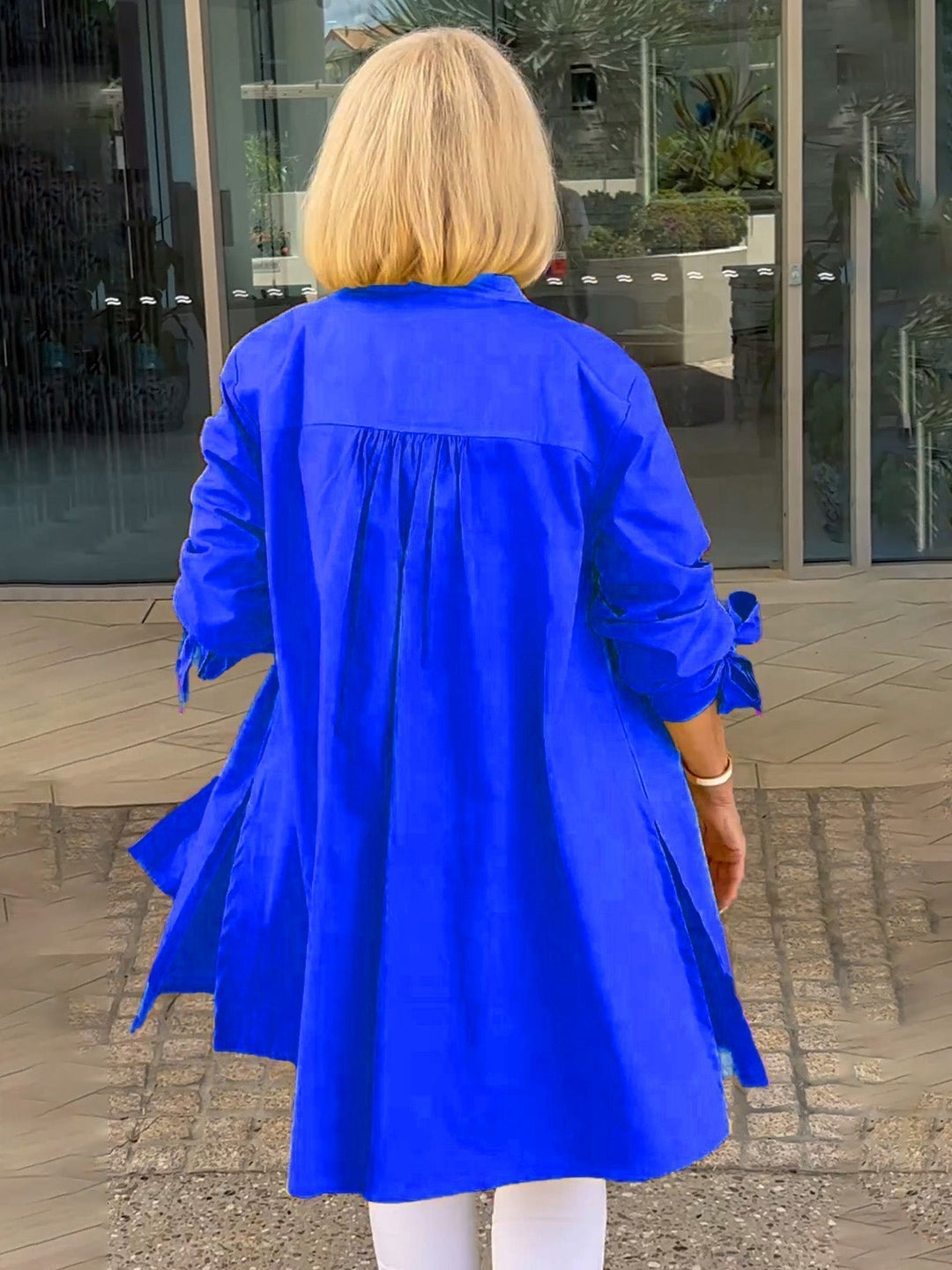 CÉLINA™ - Edle Long-Hemdjacke