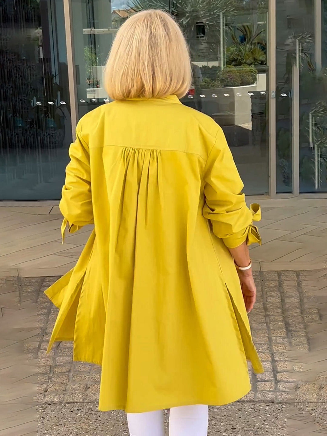 CÉLINA™ - Edle Long-Hemdjacke