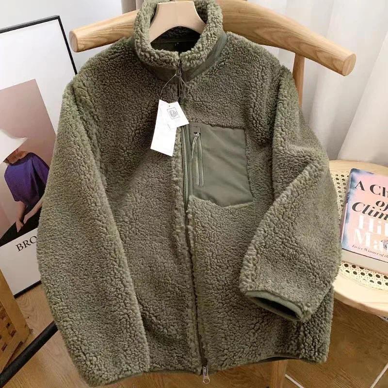 CELANDINE™ - Bequeme, langärmlige Plüsch-Winterjacke mit Reißverschluss