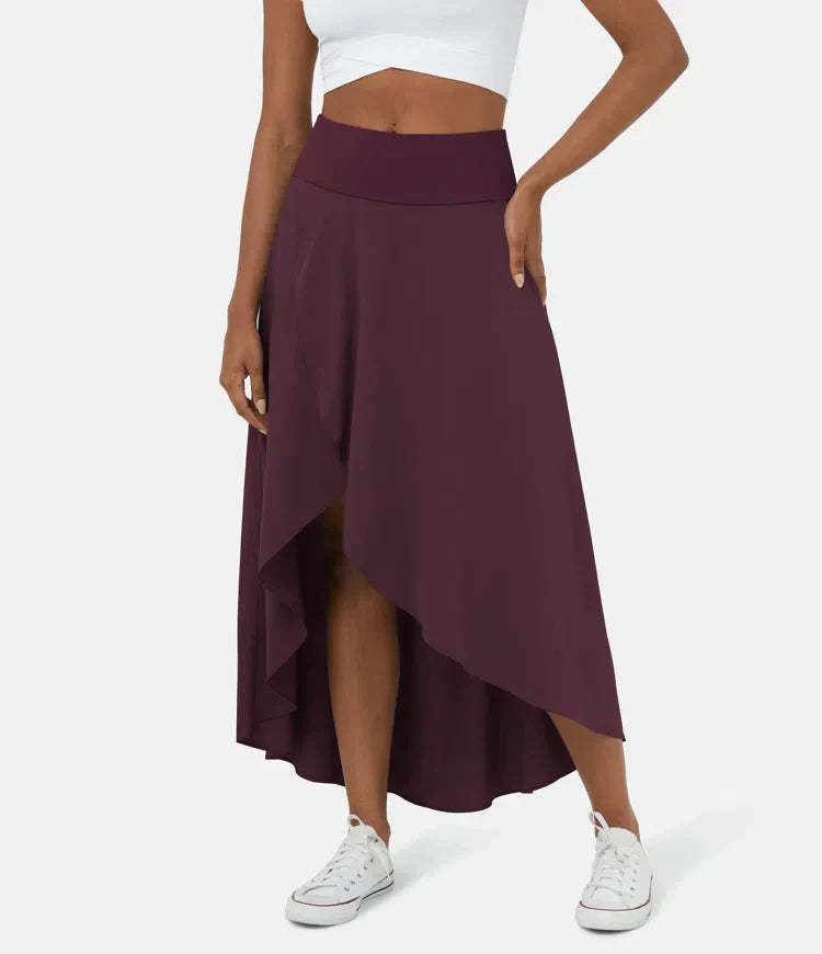 AMELIE™ - Eleganter asymmetrischer Midirock