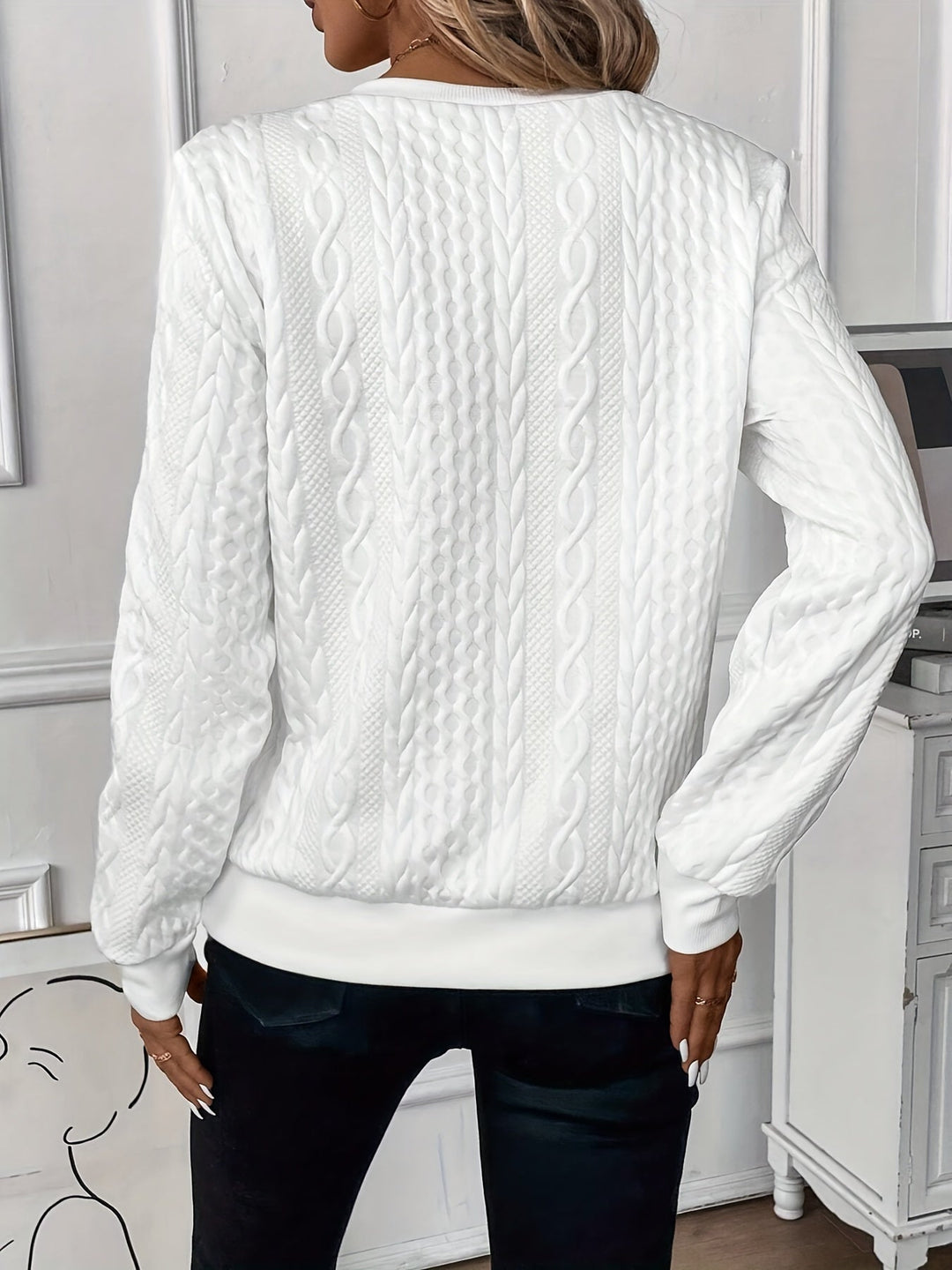 EMMA™ | Eleganter Quarter-Zip Pullover