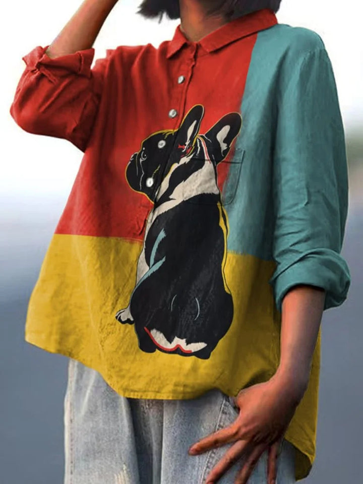 MILA™ - Hunde-Kunst-Shirt