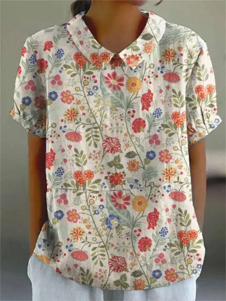 MARLENE™ – Hemd mit Vintage-Print