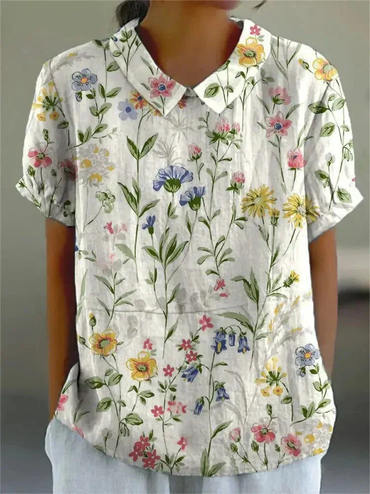 MARLENE™ – Hemd mit Vintage-Print