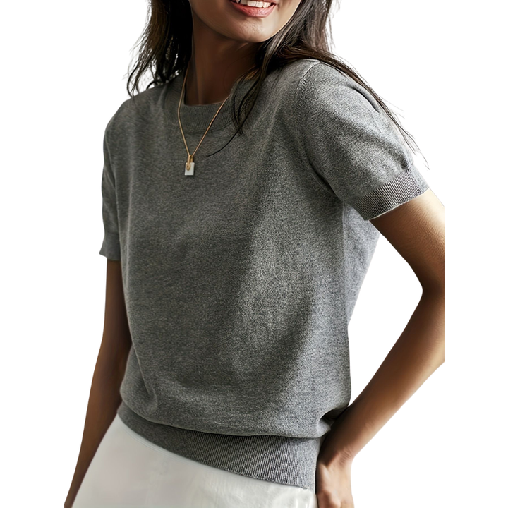 BONNIE™ – Elegantes, weiches Kurzarm-Top