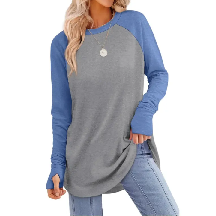 CORINNE™ – Legeres Tunika-Top mit Daumenloch