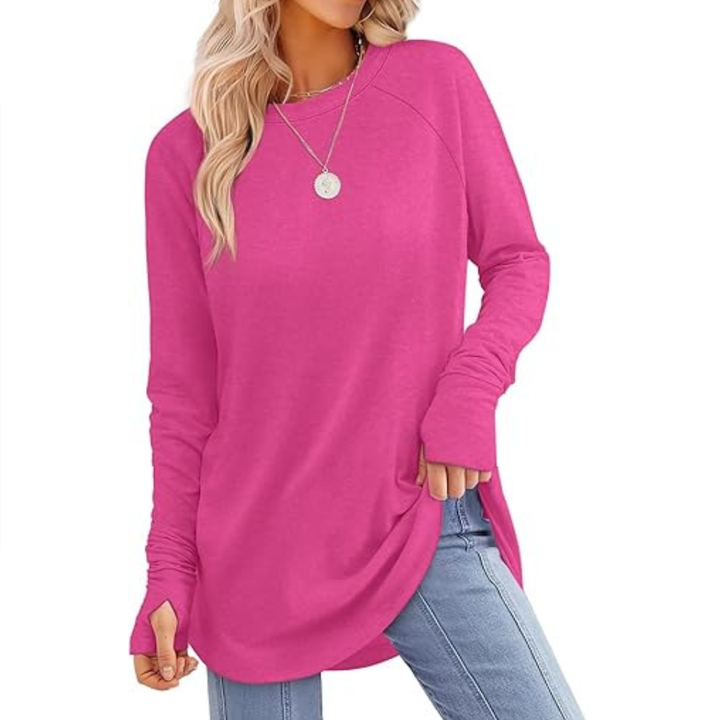 CORINNE™ – Legeres Tunika-Top mit Daumenloch