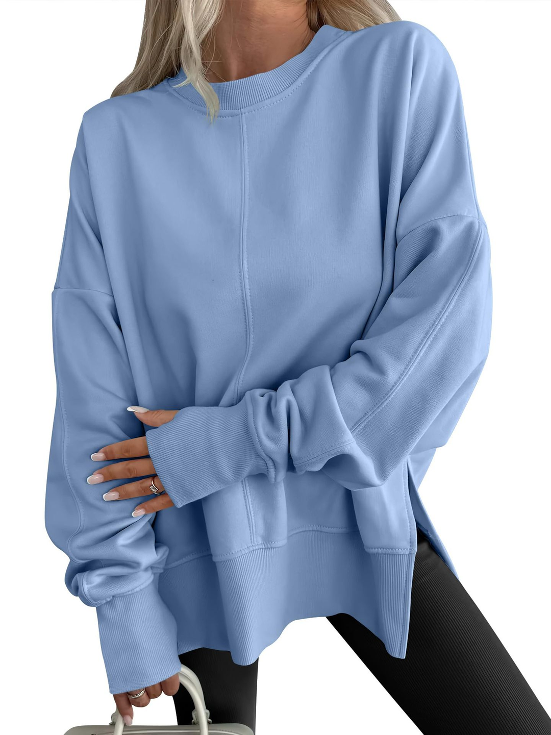 GWEN™ - Bequemes Oversized Langarm-Sweatshirt