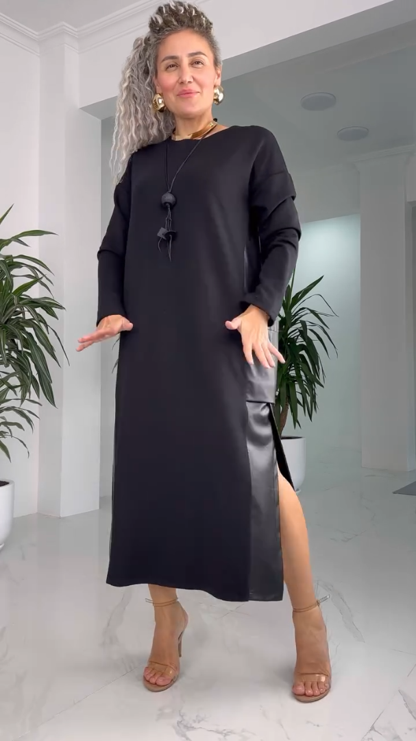 MARILYN™ - Klassisches, minimalistisches Midikleid