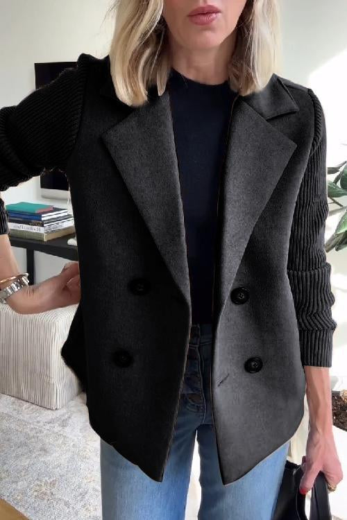 SORELLE™ – Eleganter Blazer mit Strickärmeln
