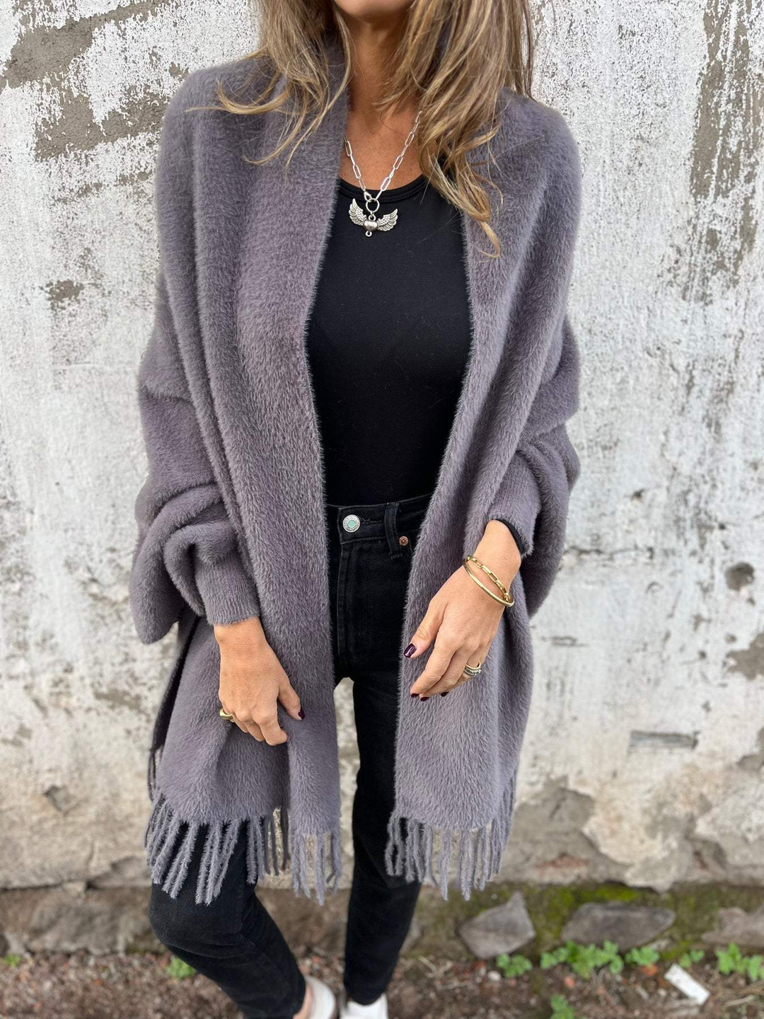 AOIBHE™ - Eleganter Drapee-Cardigan