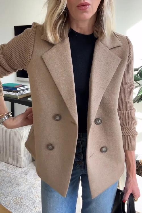 SORELLE™ – Eleganter Blazer mit Strickärmeln
