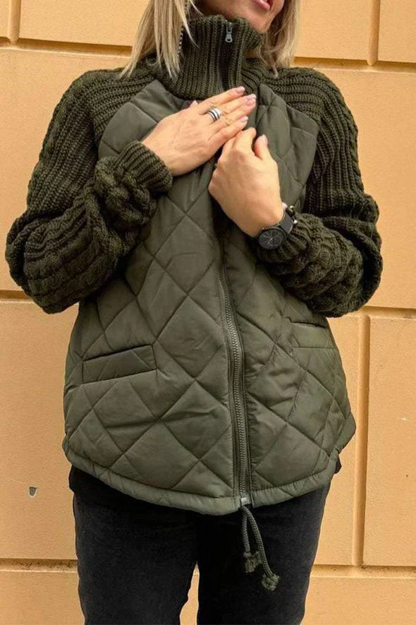REINA™ - Steppstrickjacke