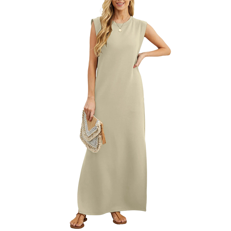 TASHA™ – Lässiges ärmelloses Maxikleid