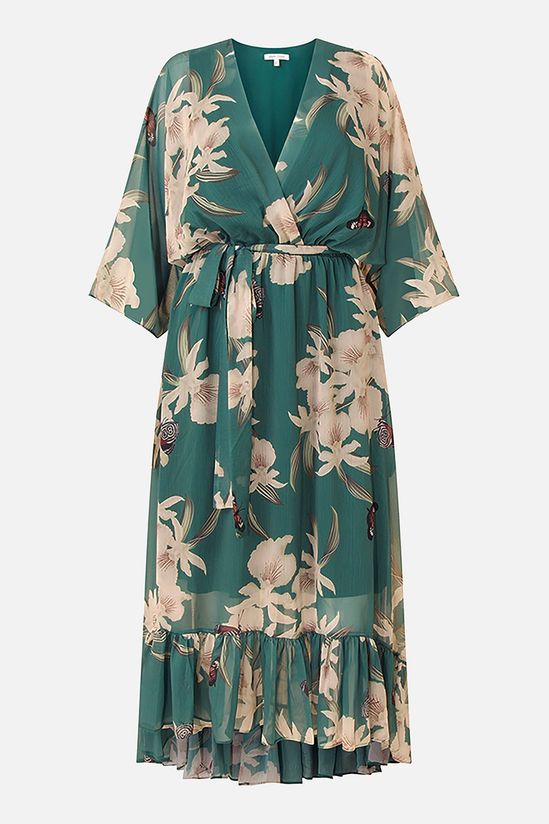 YASMINE™ – Elegantes Kimono-Midikleid
