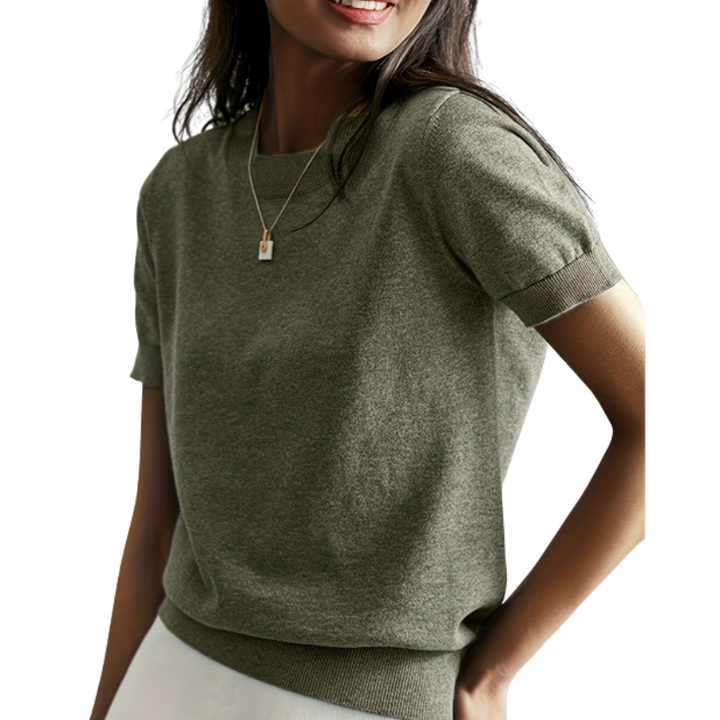 BONNIE™ – Elegantes, weiches Kurzarm-Top