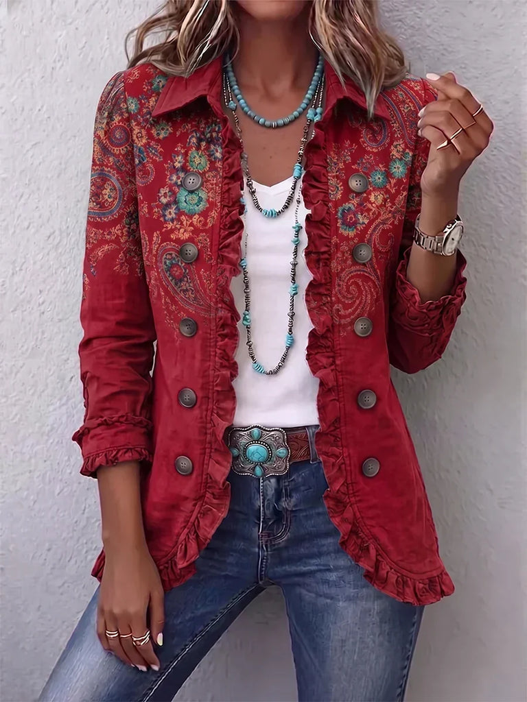 Carola | Bohemian-Paisley-Jacke