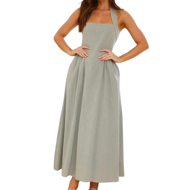 ELEONOR™ - Elegantes Midikleid mit Puffärmeln