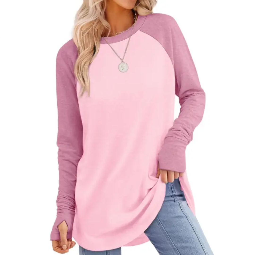 CORINNE™ – Legeres Tunika-Top mit Daumenloch