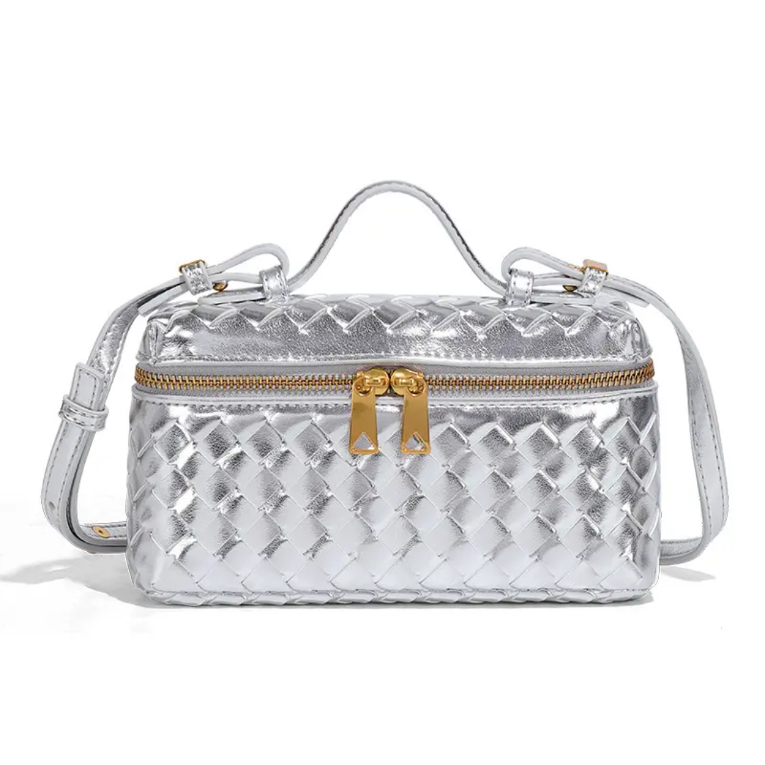 CLEO™ – Schicke handgewebte Box Bag