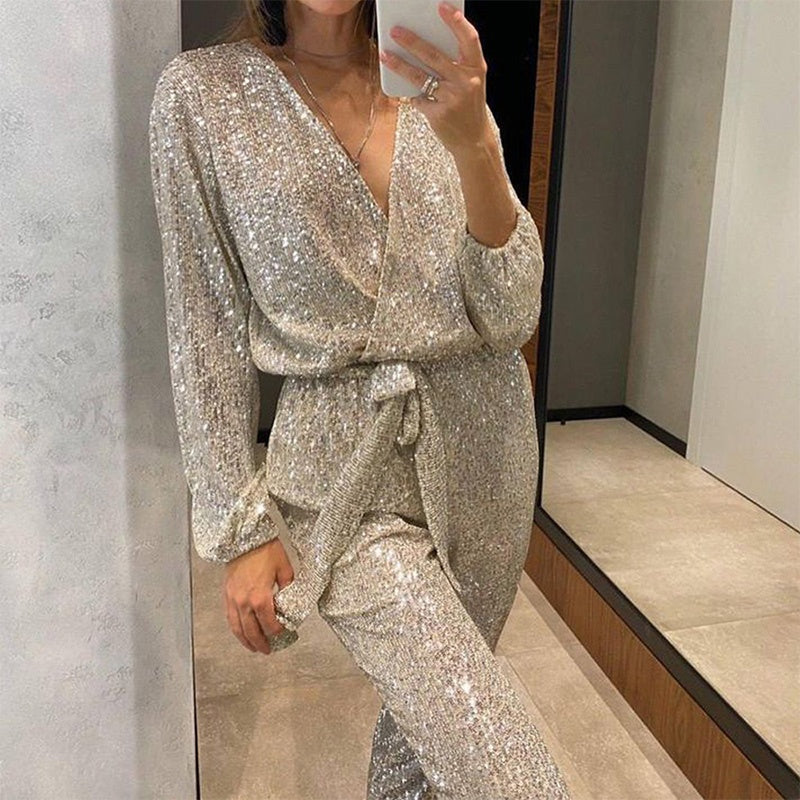 ELESTIA™ - Schimmer-Charme-Jumpsuit