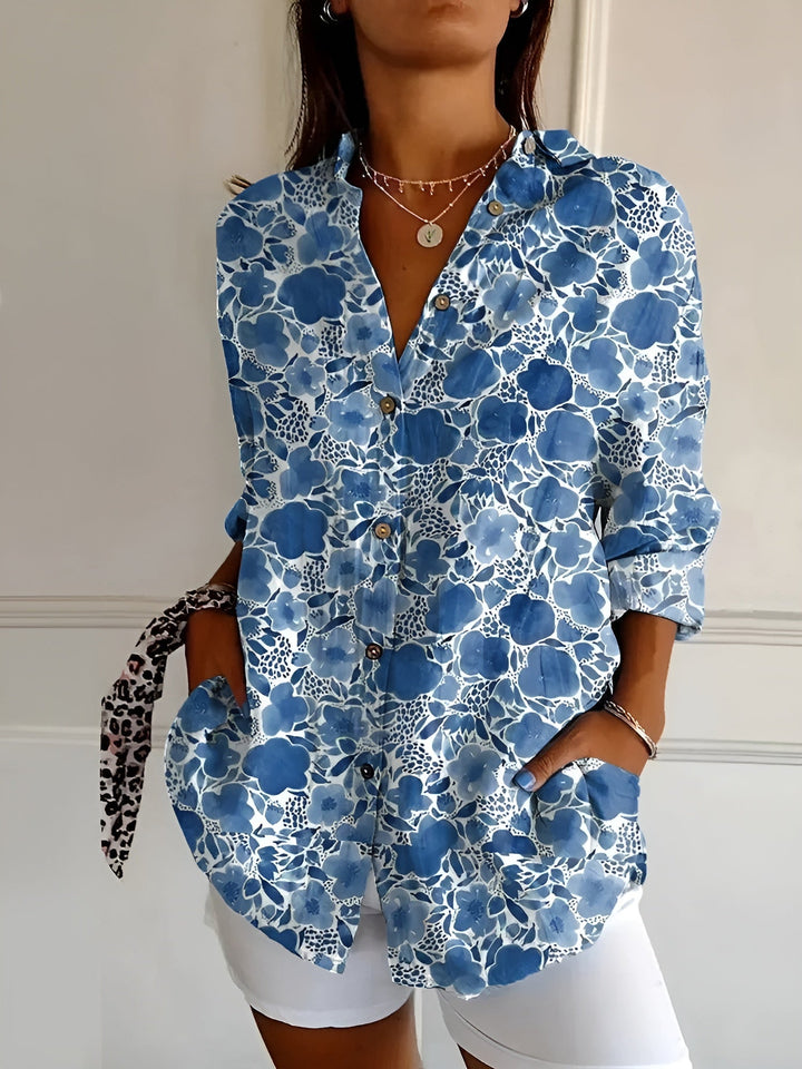 MELODIE™ – Elegantes Hemd mit Blumenmuster