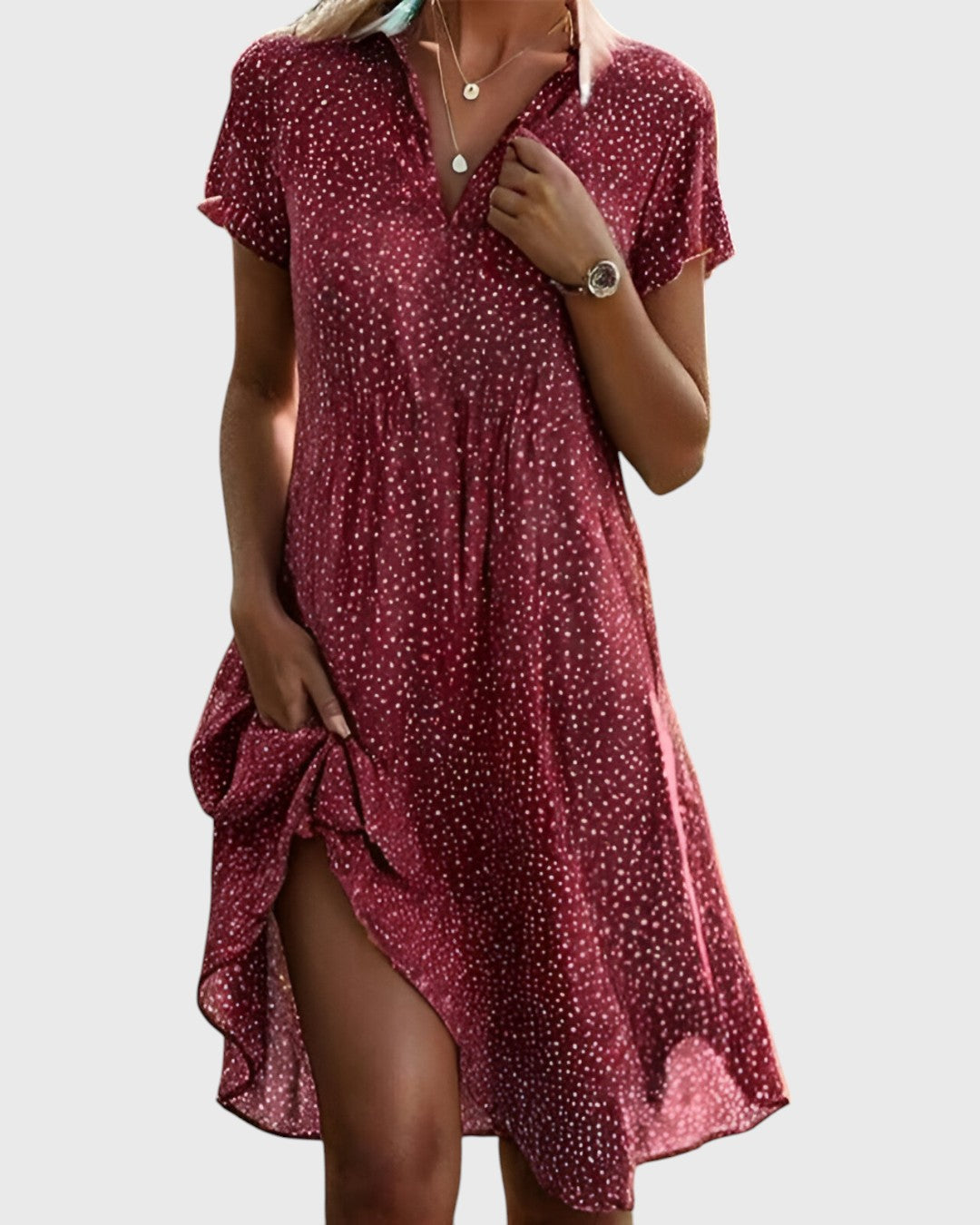 MARY™ - Lässiges, weit geschnittenes Kleid