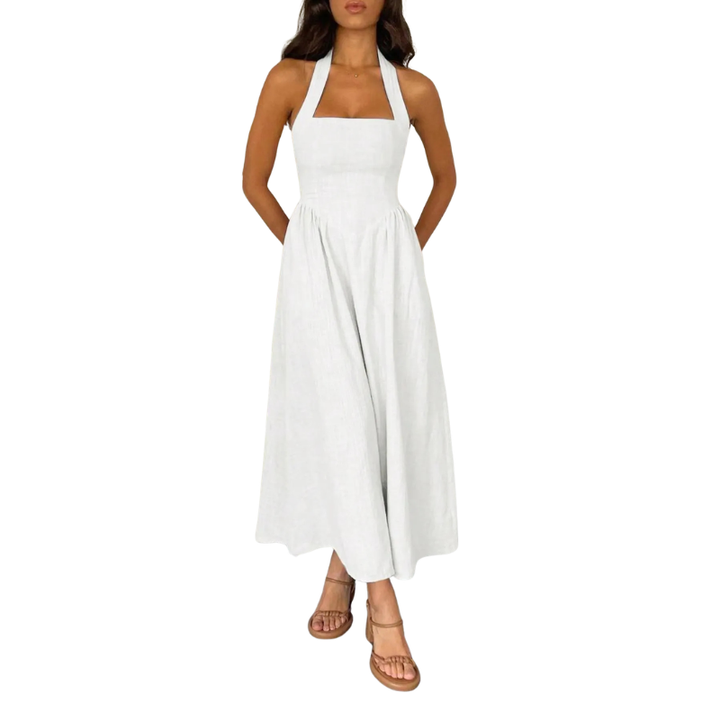 ELEONOR™ - Elegantes Midikleid mit Puffärmeln