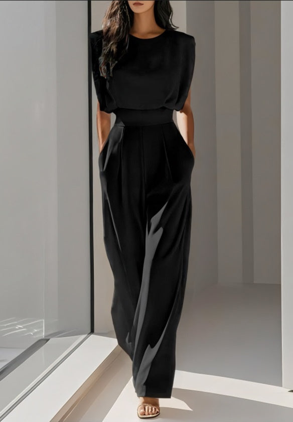 PAQUITA™ – Eleganter ärmelloser Sommer-Jumpsuit