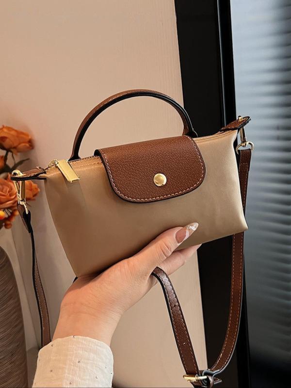 CHESKA™ - Elegante, minimalistische Damenhandtasche, Umhängetasche, einfarbig